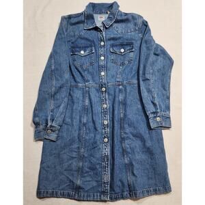 Levi's denim Flynn Western Dress size XL W36''x35''